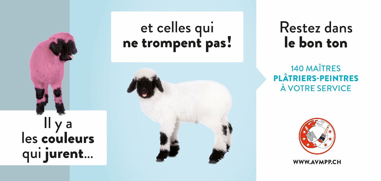 L’Association valaisanne des maîtres plâtriers-peintres s’affiche.